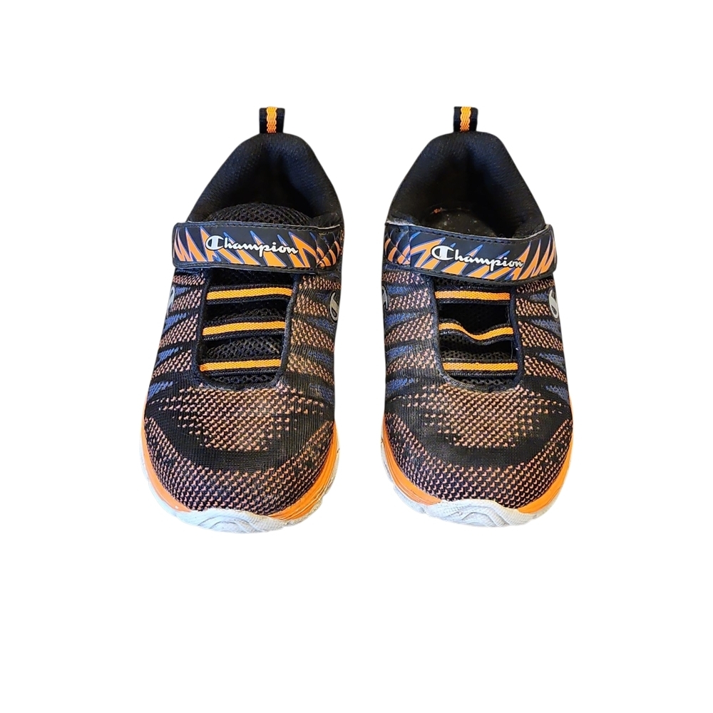 Champion Black/Orange Sneakers - Picture 3 of 6